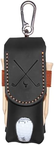 Personalized Golf Ball Bag, Custom Name Golf Bag & Tee Holder, Golf Pouch Bag by Turbosnail