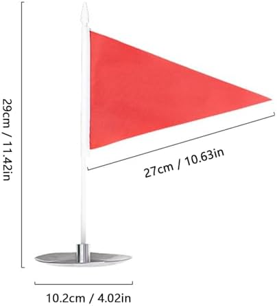 Drfeify Golf Flag, Stainless Steel Golf Putting Practice Cup - Image 3