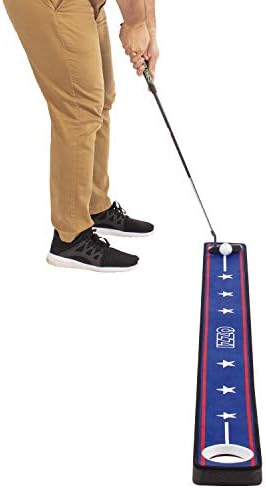 Izzo Golf 6" x6' Patriotic Putting Mat - Image 3