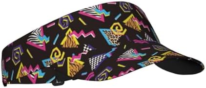 Sports Sun Visor Hats Adjustable Men Women Lightweight Packable Cooling Empty by Unknown