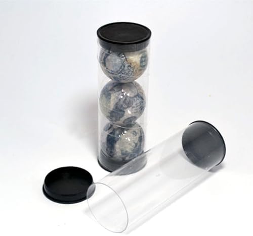 Clear Golf Ball Tubes, 4 Pack Thickened PVC Storage Display Case - Image 6