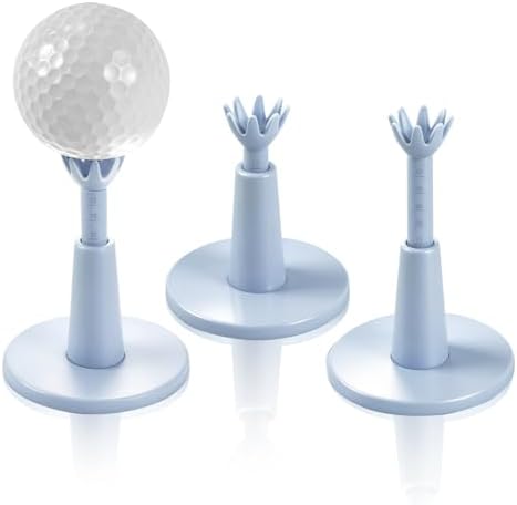 3 Pack Adjustable Golf Tees for Mats by Aleybloodes