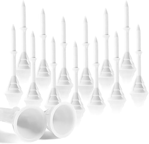 Unbreakable Plastic Golf Tees 3 1/4 Inch 20/40 Pack by Unknown