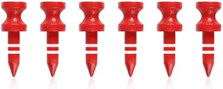 Castle Golf Tees Wood Colorful 50/100 Pack by BRAMASOLE