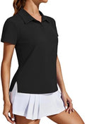 PINSPARK Women's Golf Shirt UPF 50+ Polo Shirts Short Sleeve Tennis Tops by Pinspark