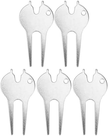 Toddmomy 5Pcs Metal Golf Divot Tools by Toddmomy