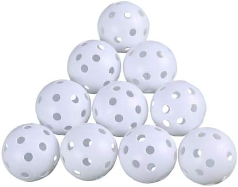 Levemolo 24pcs White Hollow Practice Golf Balls by levemolo