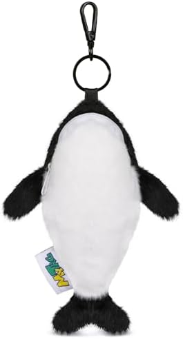mytag Fluffy Golf Ball Pouch Holds 2 Balls, Cute Plush Bag Charm Accessory - Image 3