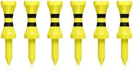 Castle Golf Tees Wood Colorful 50/100 Pack by BRAMASOLE