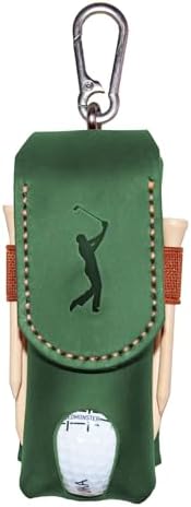 Personalized Golf Ball Bag, Custom Name Golf Bag & Tee Holder, Golf Pouch Bag by Turbosnail