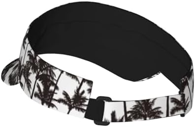 Sports Sun Visor Hats Adjustable Men Women Lightweight Packable Cooling Empty - Image 3