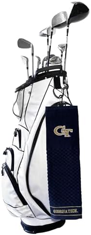 Georgia Tech Embroidered Golf Towel - Image 2