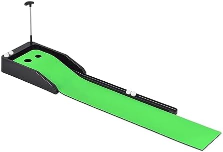 Golf Putting Mat Putting Training Aid - Image 7