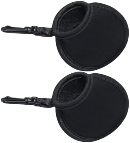 2pcs Golf Ball Cleaning Pouch, Compact Course Accessory by DOITOOL