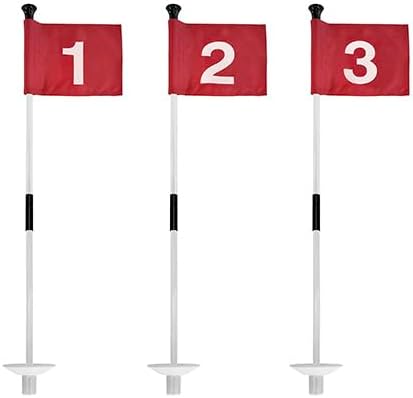Golf Flagstick for Portable Sectional Yard by Yoxojv