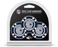 Team Golf NFL Buffalo Bills Golf Chip Ball Markers, Poker Chip Size by TeamGolf