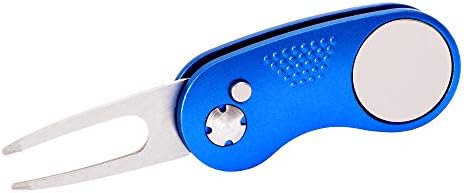 Mile High Life Golf Divot Repair Tool Metal/Foldable w Magnetic Ball Marker - Image 5