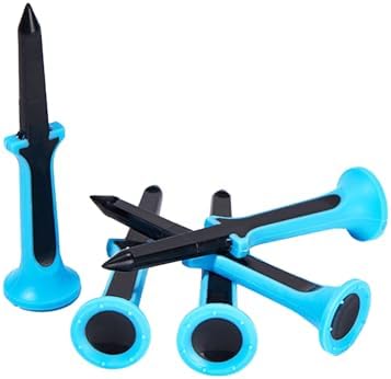 Golf Tees - Trajectory Correcting Tool - Portable 3.15 Inch Tall Golf Tees by Unknown