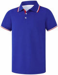 Boys Golf Polo Shirts Short Sleeve Color Contrast 5-14Y by starweave