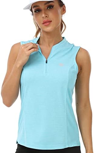 Women's Sleeveless Tennis Shirt Golf Shirts - Image 2