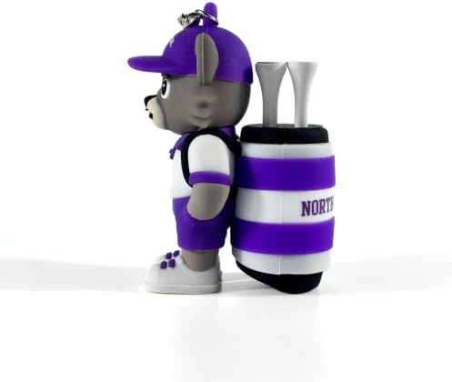 NCAA Mascot Golf Tee Holders, Includes 8 Golf Tees, Fun Golf Accessory - Image 4