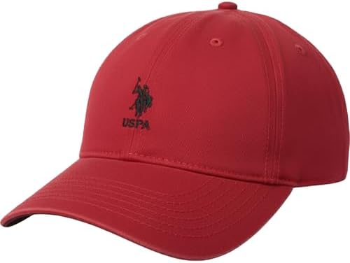 U.S. Polo Assn. Baseball Cap, 100% Cotton Adjustable Dad Hat by USPoloAssn