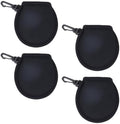 4pcs Golfs Cleaning Bag Neoprene Balls Protector by HOOTNEE