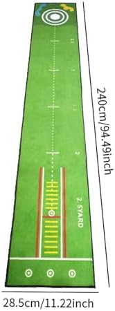 Menolana Golf Putting Mat for Training and Skill Development in Various Areas - Image 4
