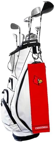 Team Golf NCAA Louisville Cardinals Embroidered Golf Towel Embroidered Golf - Image 2