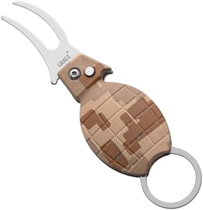 Golf Divot Repair Tool, Bottle Opener, Stainless Steel, Lightweight Portable by Unknown