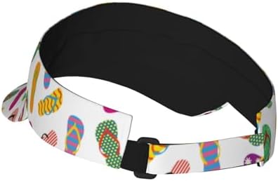 Sports Sun Visor Hats Adjustable Men Women Lightweight Packable Cooling Empty - Image 3