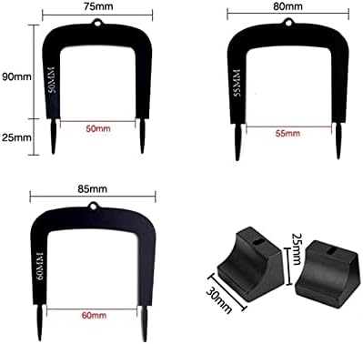3 Pieces Golf Putting Gates Aluminum Alloy Putt Practice Equipment Gate Door - Image 3