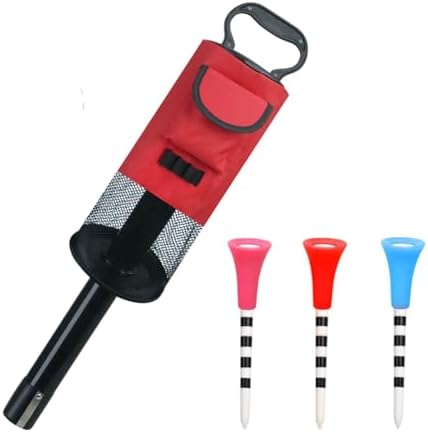Golf Ball Retriever Portable Shag Bag Collector Detachable Tube Large Capacity by Unknown