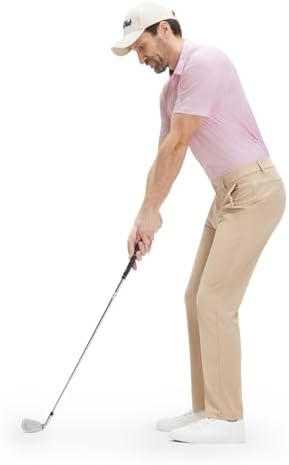 M MAELREG Mens Golf Shirt Short Sleeve Dry Fit Print Moisture Wicking - Image 4