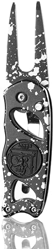 Links Golf Divot Tool with Foldable Pop-up Button & Magnetic Golf Ball Marker by LinksGolf