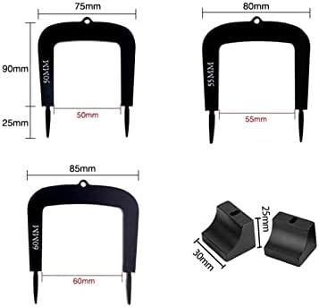 harayaa 3 Pieces Golf Putting Gates Aluminum Alloy Putter Alignment Device - Image 3