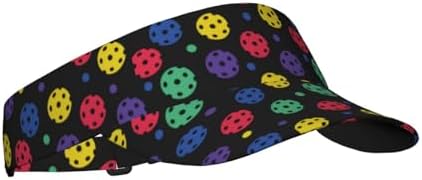 Sports Sun Visor Hats Adjustable Men Women Lightweight Packable Cooling Empty by Unknown