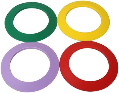4Pcs Training Tool Hole Cup Putting Rings Golfs Practice Hole Accuracy Trainer by Unknown