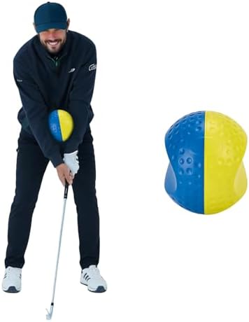 Golf Training Aid Ball, Golf Training Ball Between arms Optimize Impact by melelinks