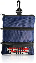 Golf Ball Bag Pouch with 10Pcs Tees, Golf Accessory Kit by Unknown