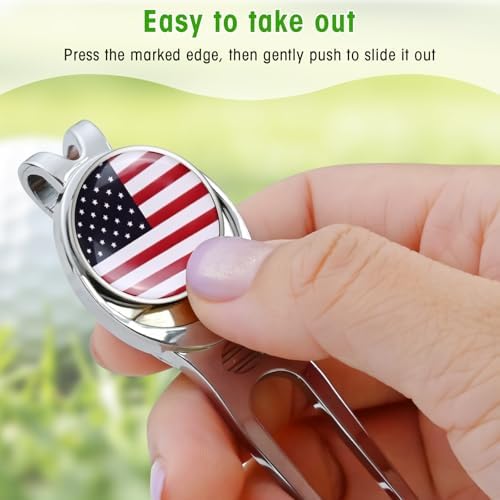 CHIVENIDO Divot Tool Divot Repair Tool, Premium Golf Divot Tool Golf Ball Maker - Image 4