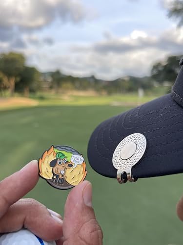 wolph This is FINE Golf Ball Marker Hat Clip – Magnetic & Durable Golf - Image 6