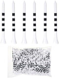Bamboo Golf Tees 200 Pack 2-3/4 & 3-1/4 inch Length | 4 Line Marking Natrual by weyleity