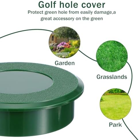 6 Pack Golf Hole Cup Cover Fits Standard 4.25" Aluminum & Plastic Golf Cups - Image 5