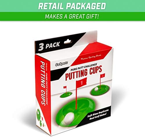 GoSports Pure Putt Challenge Putting Cups 3 Pack - Image 6
