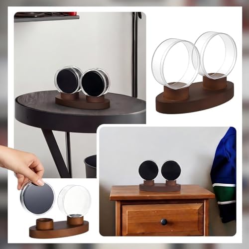 Weysat Hockey Puck Display Case 2 in 1 Hockey Puck Holder - Image 6