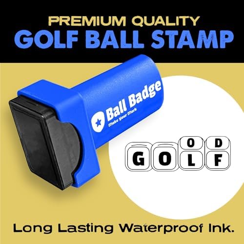Ball Badge Golf Ball Stamp, Golf Series Self-Inking Ball Marker - Image 2