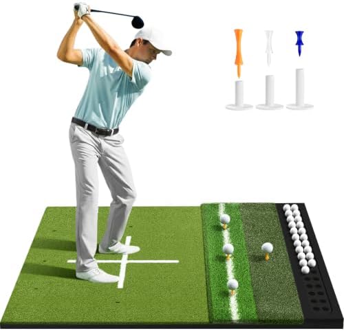 Golf Mat 5.2x4FT & 6x4FT 26-45MM Thick by XUEMONTSPORTS