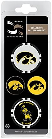 Collegiate Ball Marker Set by TeamEffort