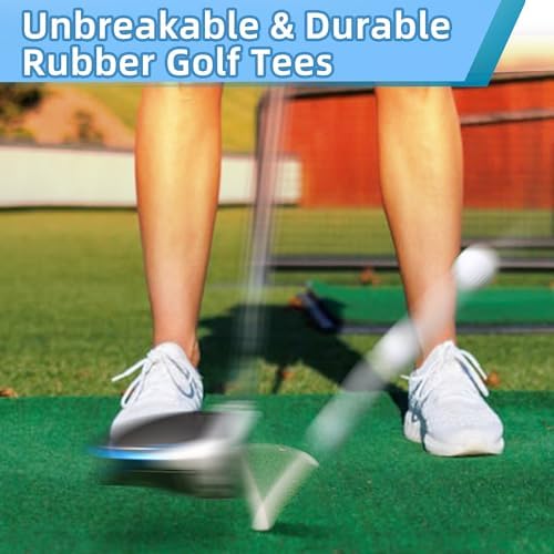 Rubber Golf Tees for Mats, Golf Tee Holder for Driving Range & Simulator - Image 4